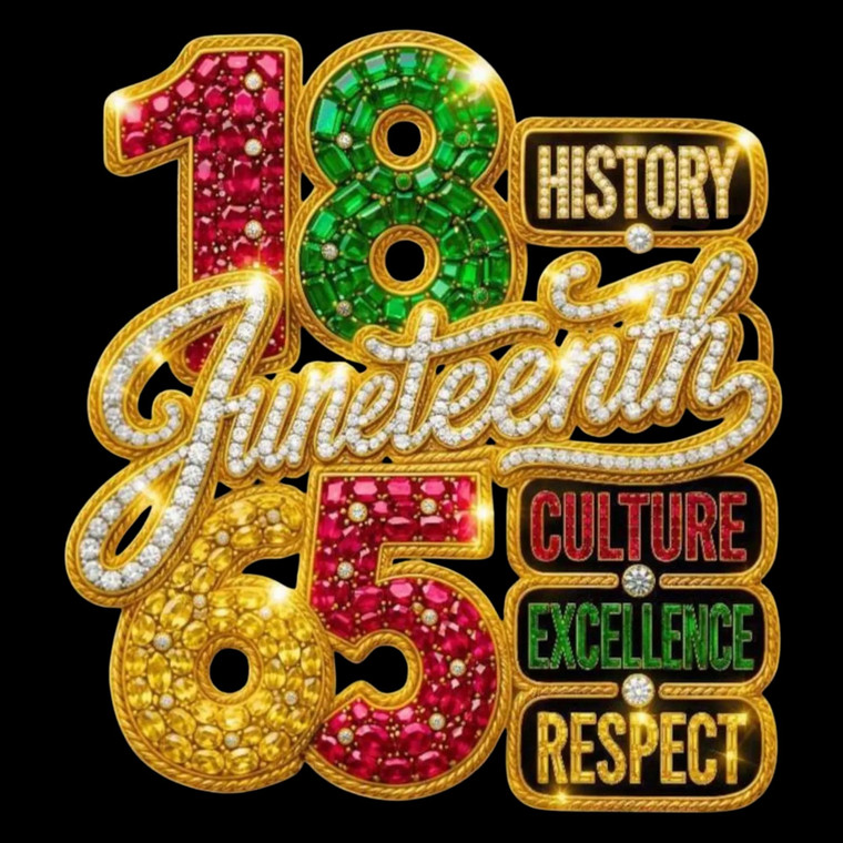 (2 Qty) Juneteenth Excellence- DTF transfer
