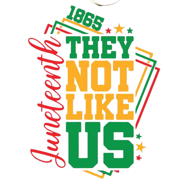 (2 Qty) Juneteenth They Not Like - DTF transfer