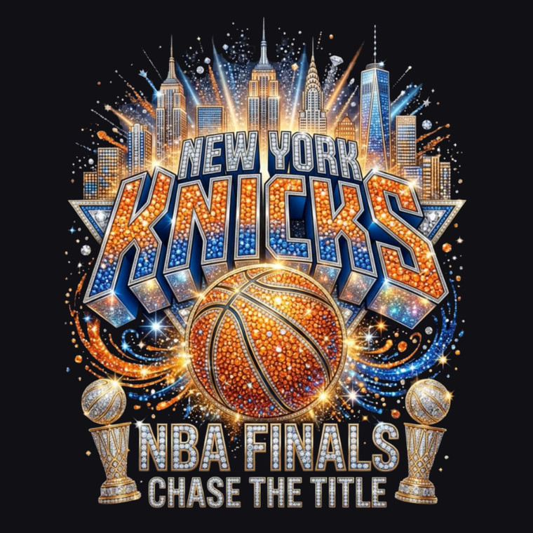 (2 Qty) Retro New York Knicks NBA Finals - DTF transfer