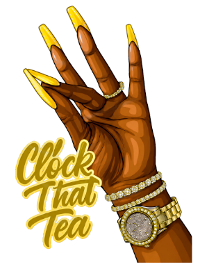(Total 49 Qty) Clock That Tea (Black 16, Burgundy 2, Yellow3, Army 12, Pink 9, Orange 1, Brown 6 with Delivery) DTF transfers