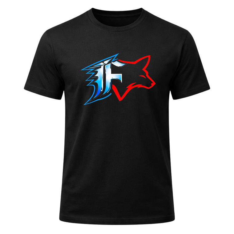 Fox Inspired Racing Unisex Tee - Both sides Print for Fox Love Black Tee