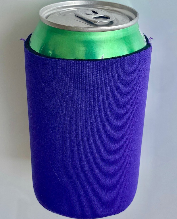 Purple - Plain Koozie or Can cooler
