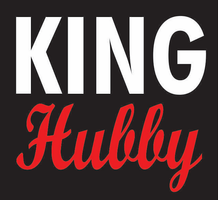King Hubby Vinyl Transfer (White & Red)