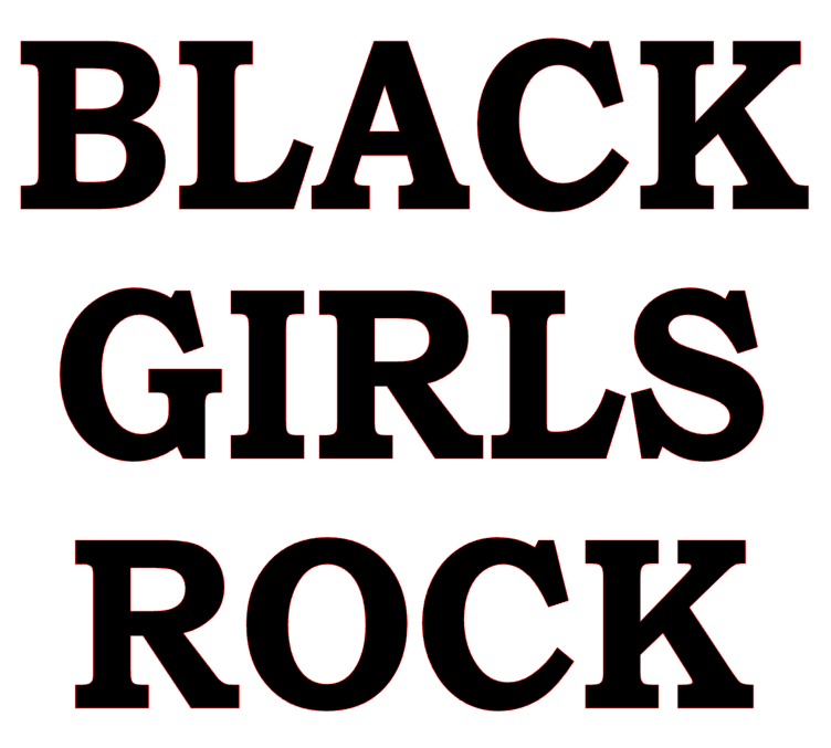 Black Girls Rock(Text) Vinyl Transfer (Black)