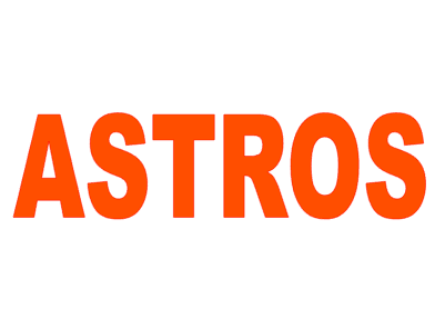 Astros (Orange) Vinyl Transfer