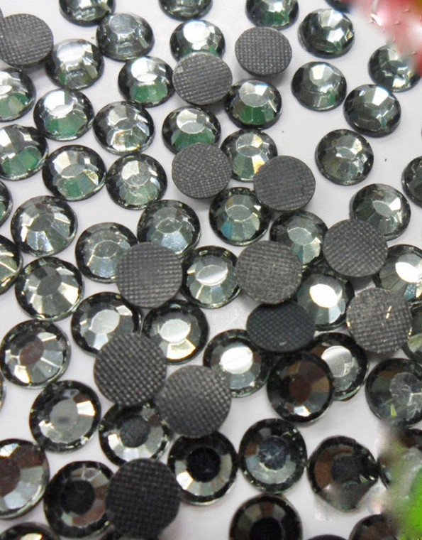 Black Diamond Grey 3mm 10ss Premium Quality Loose Hotfix Rhinestone