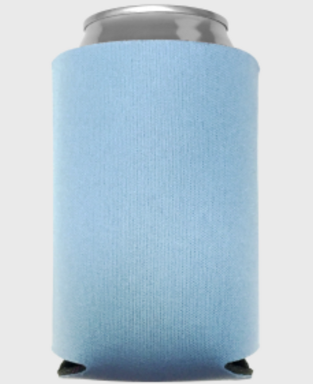 Placid Blue - Plain Koozie or Can cooler