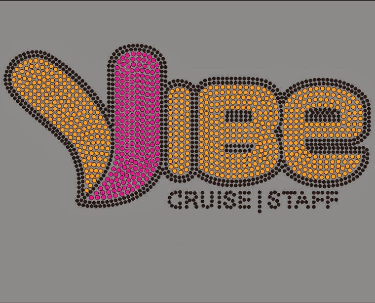 Vibe custom Rhinestone Transfer