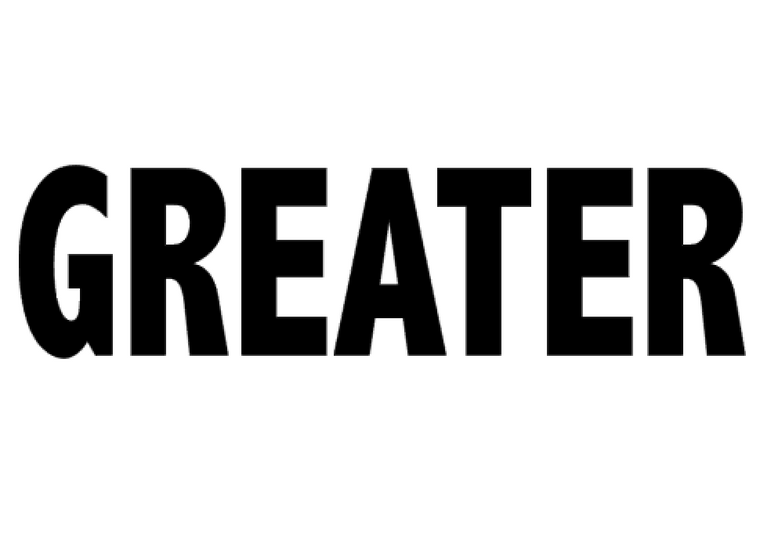 GREATER (text) vinyl transfer