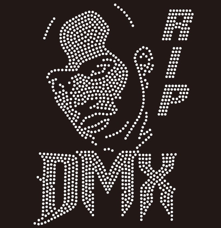 DMX RIP - Custom Order Rhinestone transfer