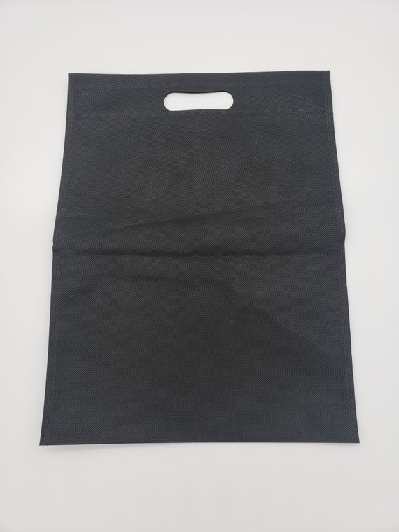 Exhibition Tote Bag 17.8"W x 13.8"H x 2.5"D (Black)
