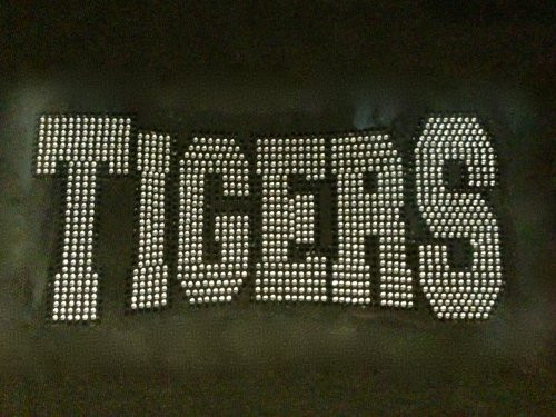 Tigers Mascot Rhinestone Transfer Iron On