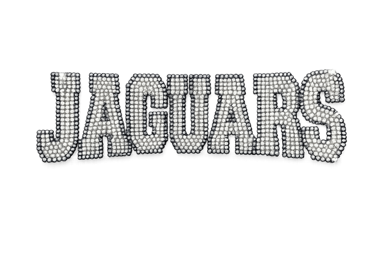 JAGUARS Mascot Rhinestone Transfer Iron On
