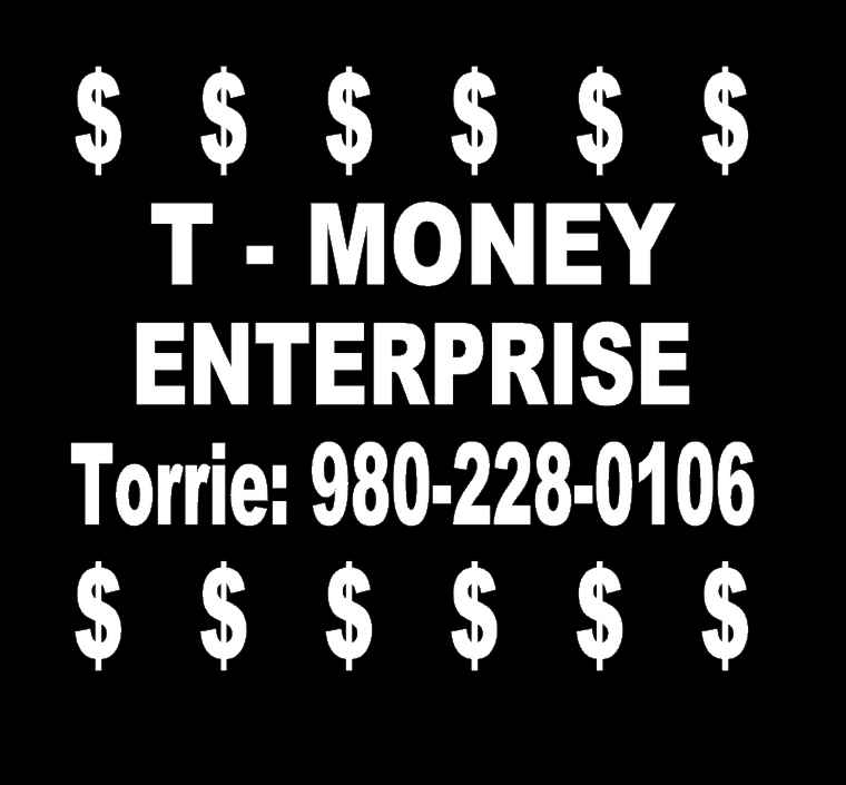 T - MONEY Enterprise - Vinyl Transfer (FUSHIA)