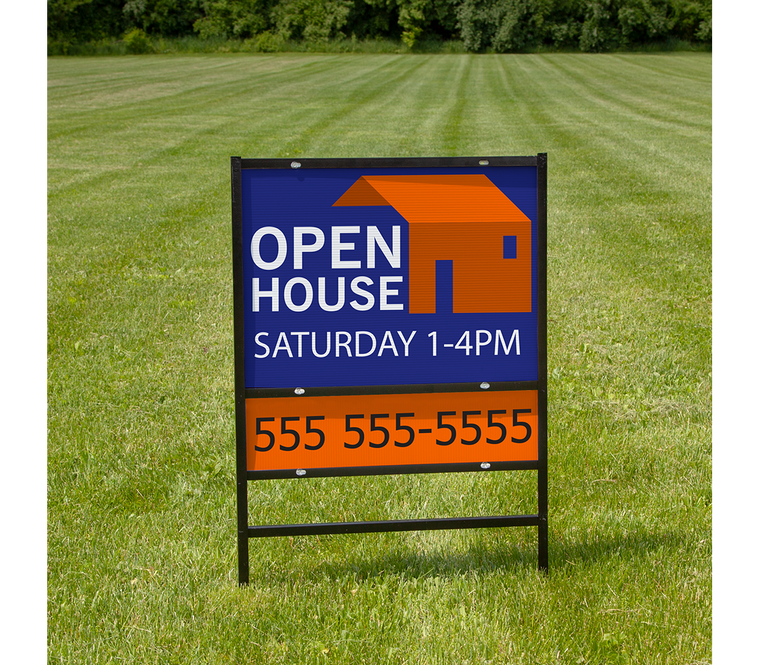 OPEN HOUSE (Yard Sign) - Banner