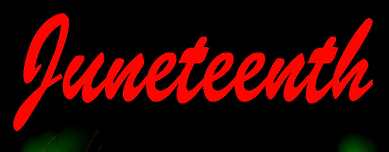 (2 Qty) Juneteenth (single color) - vinyl DTF transfer