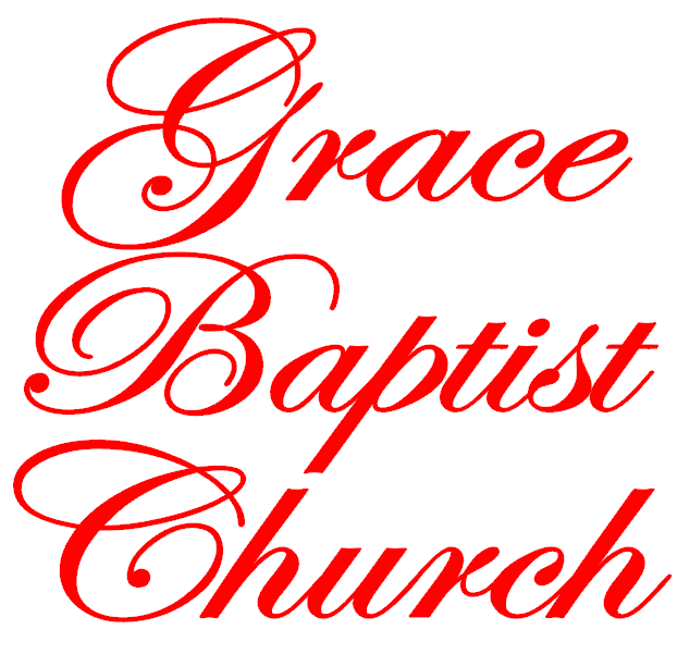 (2 Qty) Grace Baptist Church (Cursive) - DTF transfer - Texas Rhinestone