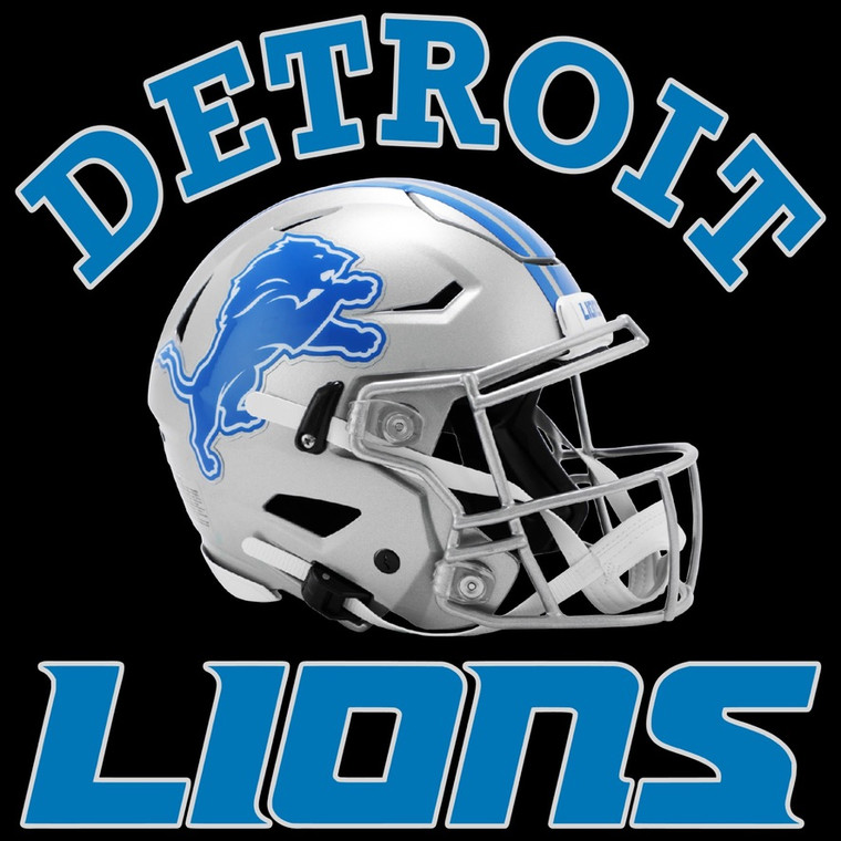 Detroit Lions Helmet - custom sports DTF transfer