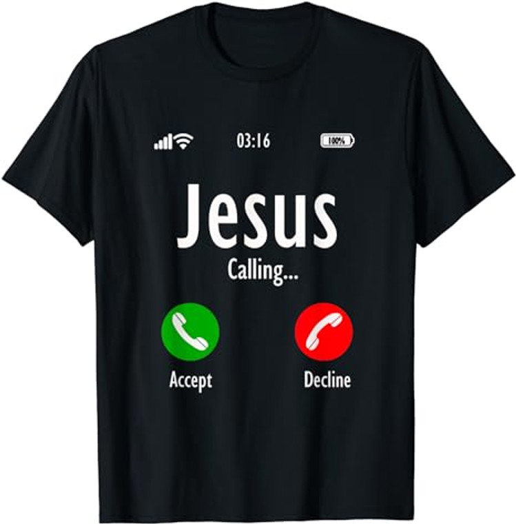 Jesus Calling - custom DTF transfer