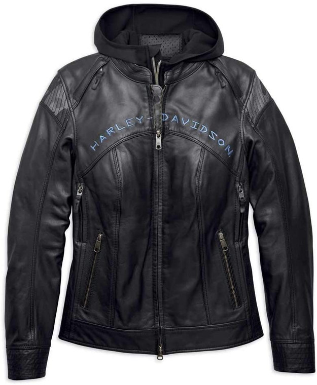 Harley-Davidson Women's Kenova 3-IN-1 Leather Jacket