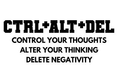 Ctrl-Alt-Del - Control your thoughts - custom DTF transfer