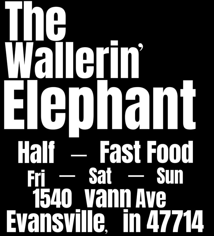 The Wallerin Elephant - custom DTF transfer