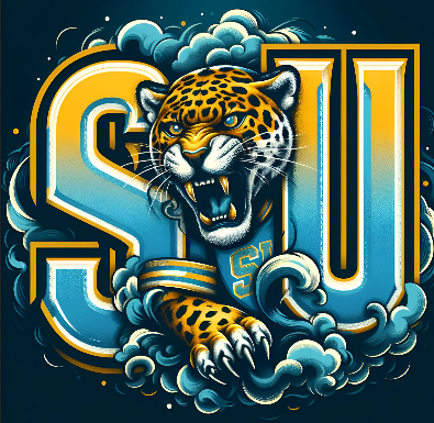 (2 Qty) SU JAGUARS - custom DTF transfer