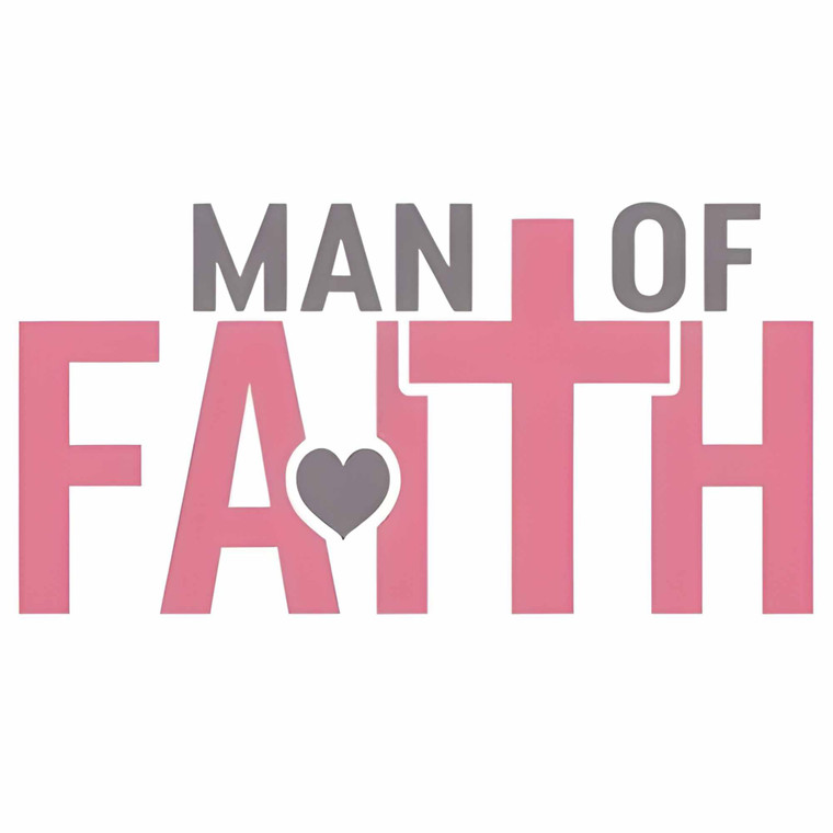 (2 Qty) Man Of Faith DTF transfer
