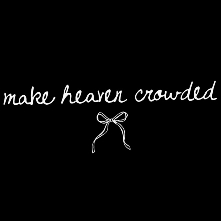 (2 Qty) Make Heaven Crowded Bow DTF transfer
