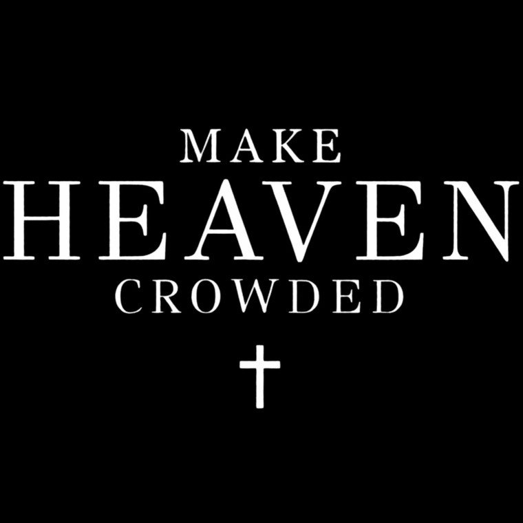 (2 Qty) Make Heaven Crowded Retro White DTF transfer