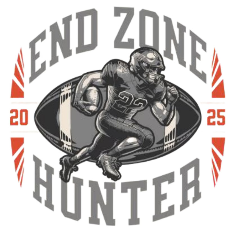 (2 Qty) End Zone Hunter DTF transfer