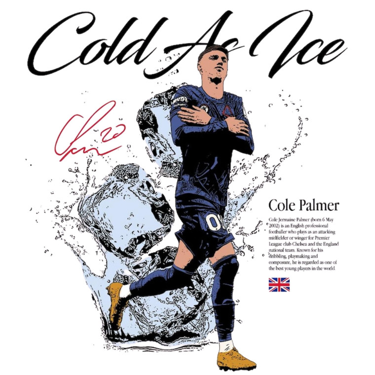 (2 Qty) Cold As Ice DTF transfer