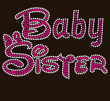 little sister rhinestone templates