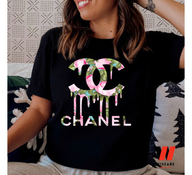 CHANEL グラフィックプリント Tシャツ S 2 qty) CC CHANEL full color custom DTF transfer - Texas Rhinestone