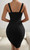 Women Fitted Bodycon Dress