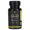 Sports Research Vitamin K2 + D3 60 Veggie Softgels