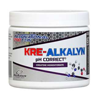 INTERNATIONAL PROTEIN Krealkalyn Creatine Pre Workout, 200 g