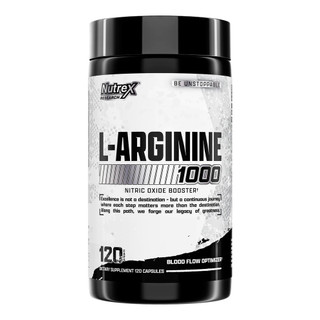 Nutrex Research, Black Series, L-Arginine 1000 mg, 120 Capsules