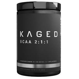 KAGED MUSCLE, BCAA 2:1:1, Unflavored, 14.2 oz (403.2 g), 72 Serves
