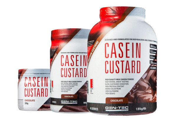 GEN-TEC Casein Protein Custard