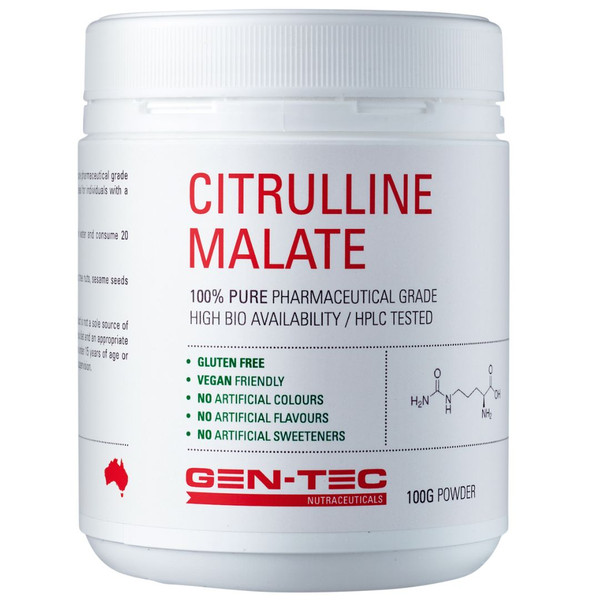 GEN-TEC Citrulline Malate Powder 100g