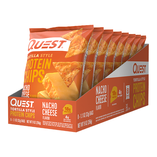 Quest Nutrition, Tortilla Style Protein Chips, 8 Bags