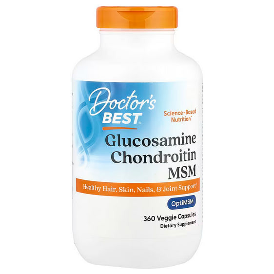 Doctor's Best, Glucosamine Chondroitin MSM with OptiMSM