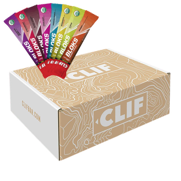 CLIF BLOKS Energy Chews Variety (Flavours Vary) Pack - 12 packets x 60g