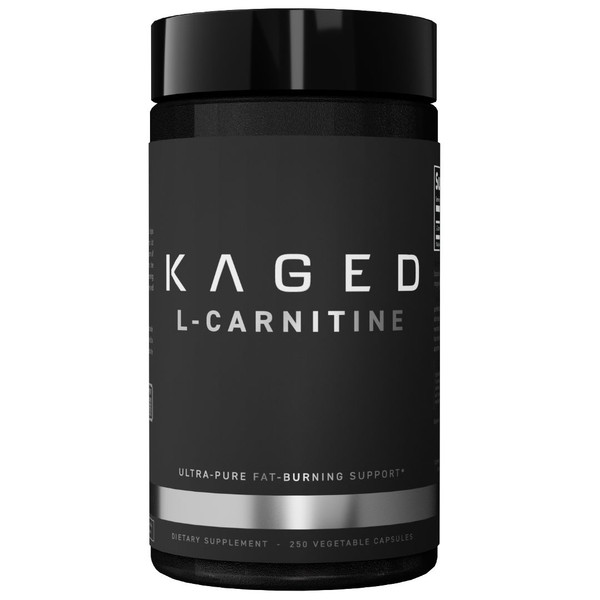 KAGED MUSCLE  L-Carnitine, 250 Capsules