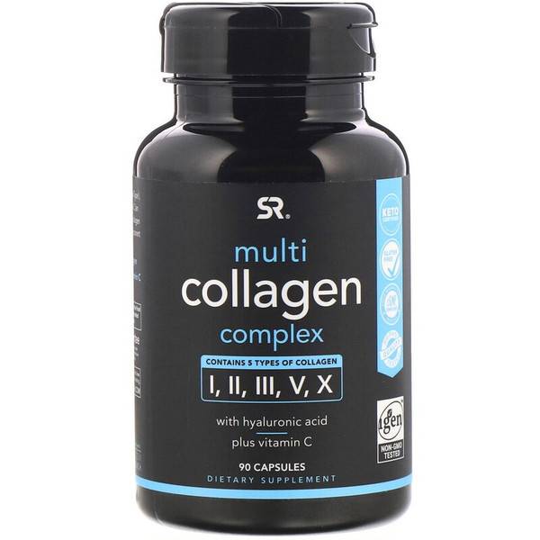 SPORTS RESEARCH Multi Collagen Complex, 90 Capsules