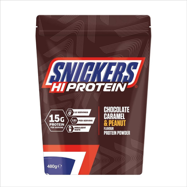 MARS Snickers Protein Powder, Caramel & Peanut 480g
