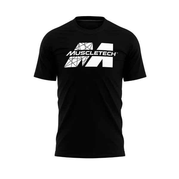 MuscleTech Rebrand Jerzee T- Shirt Black