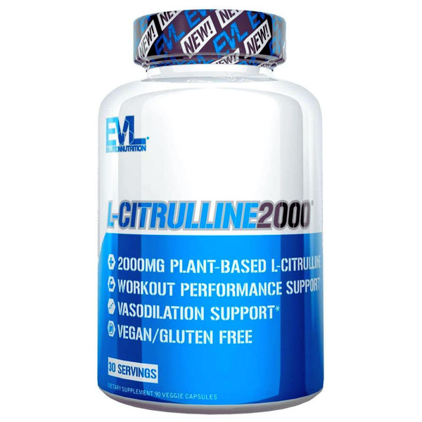 EVLution Nutrition, L-Citrulline2000, 2000 mg, 90 Veggie Capsules
