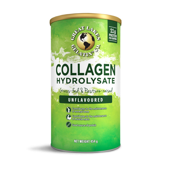 GREAT LAKES Collagen Hydrolysate 16 oz (454 g), 38 Serves